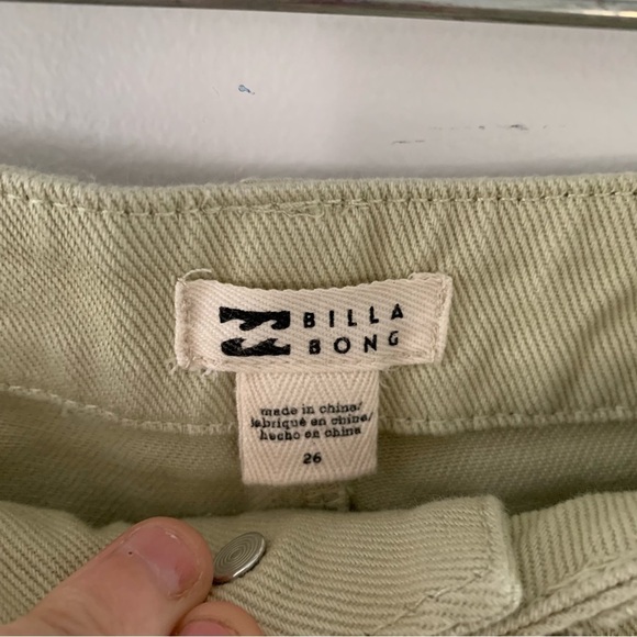 Billabong Leia Cargo Carpenter Wide Leg Pants Size 26 - Picture 7 of 12